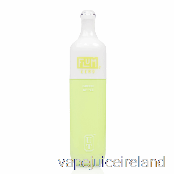 Vape Pod Kits FLUM Float 0% Zero Nicotine 3000 Disposable Green Apple